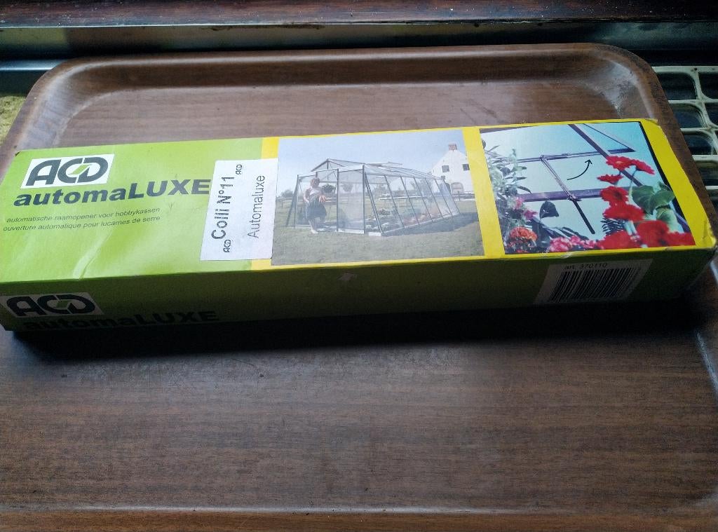 Automatische  RVS raamopener serre (NIEUW in doos), Tuin en Terras, Ophalen, Nieuw