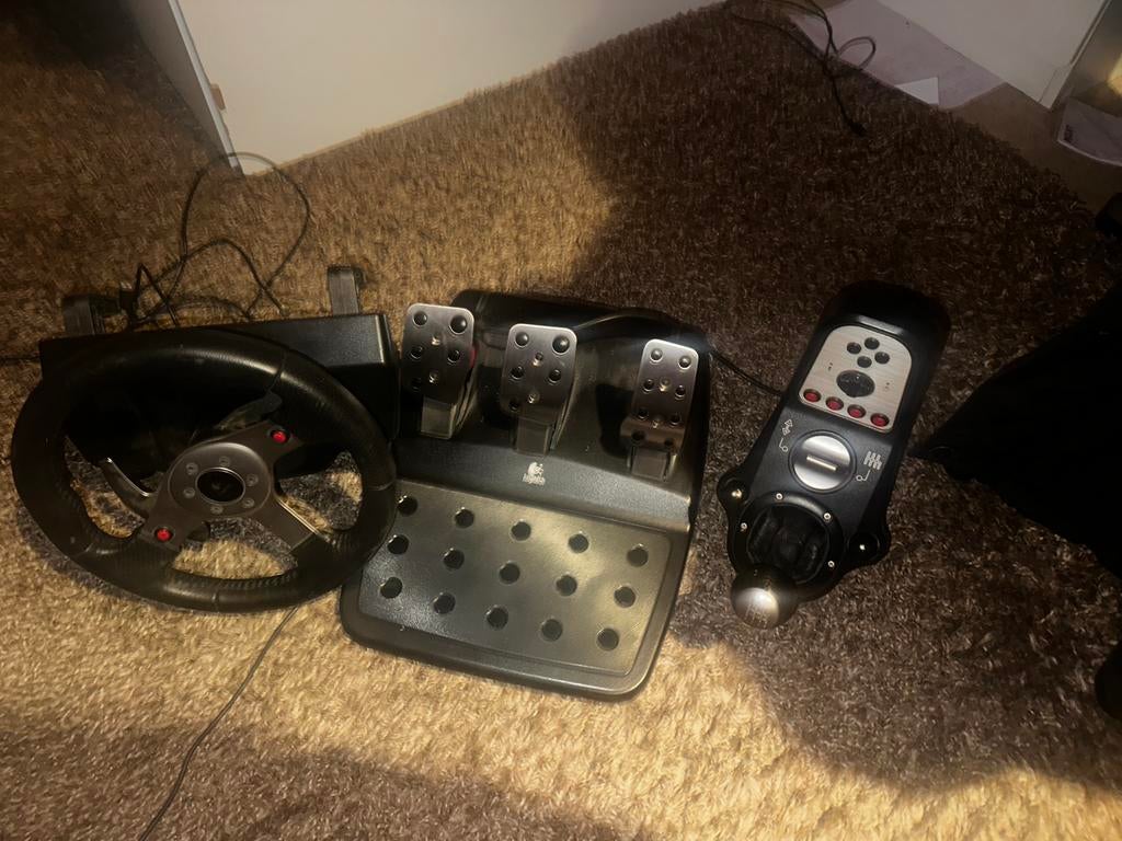 Logitech g25 + shifter (boite de vitesse), Ophalen of Verzenden, Zo goed als nieuw