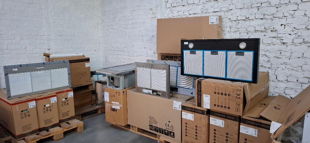 dampkap . tot -40%, Elektronische apparatuur, Ophalen, Nieuw