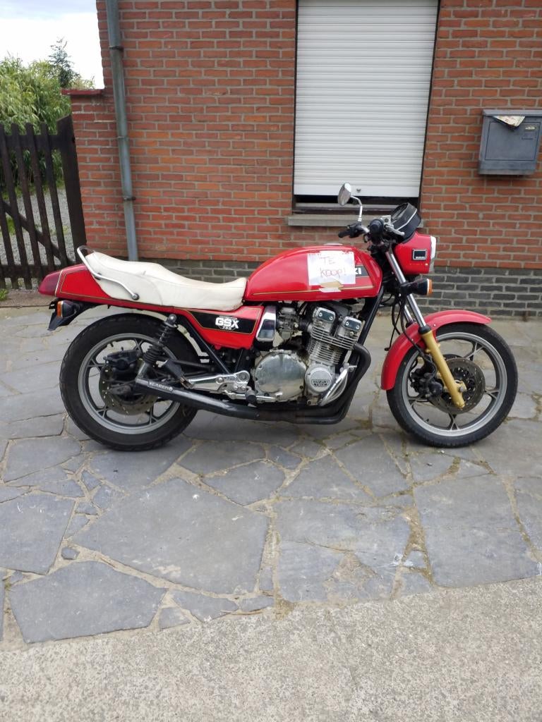 suzuki GSX 750cc 16 kleppen, 750 cc, 4 cilinders, Motorrijbewijs A, Particulier