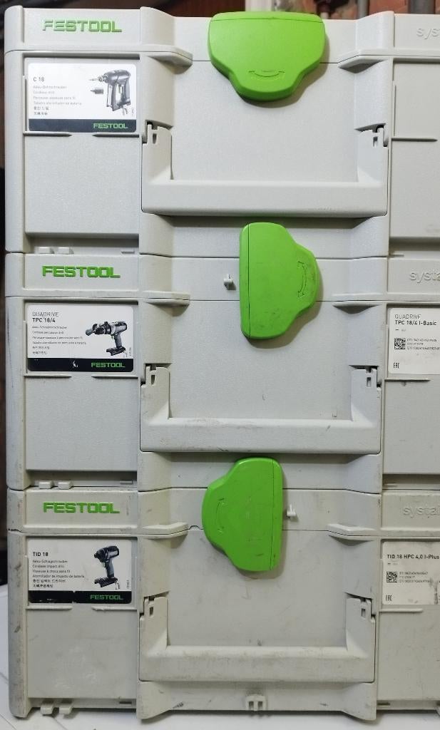 Festool Systainers, Ophalen of Verzenden