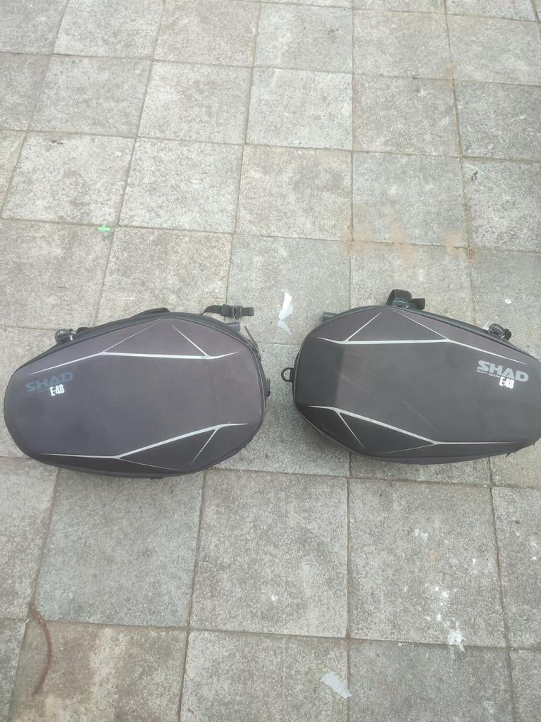 Motor zijtassen kawasaki z650, Ophalen, Zo goed als nieuw