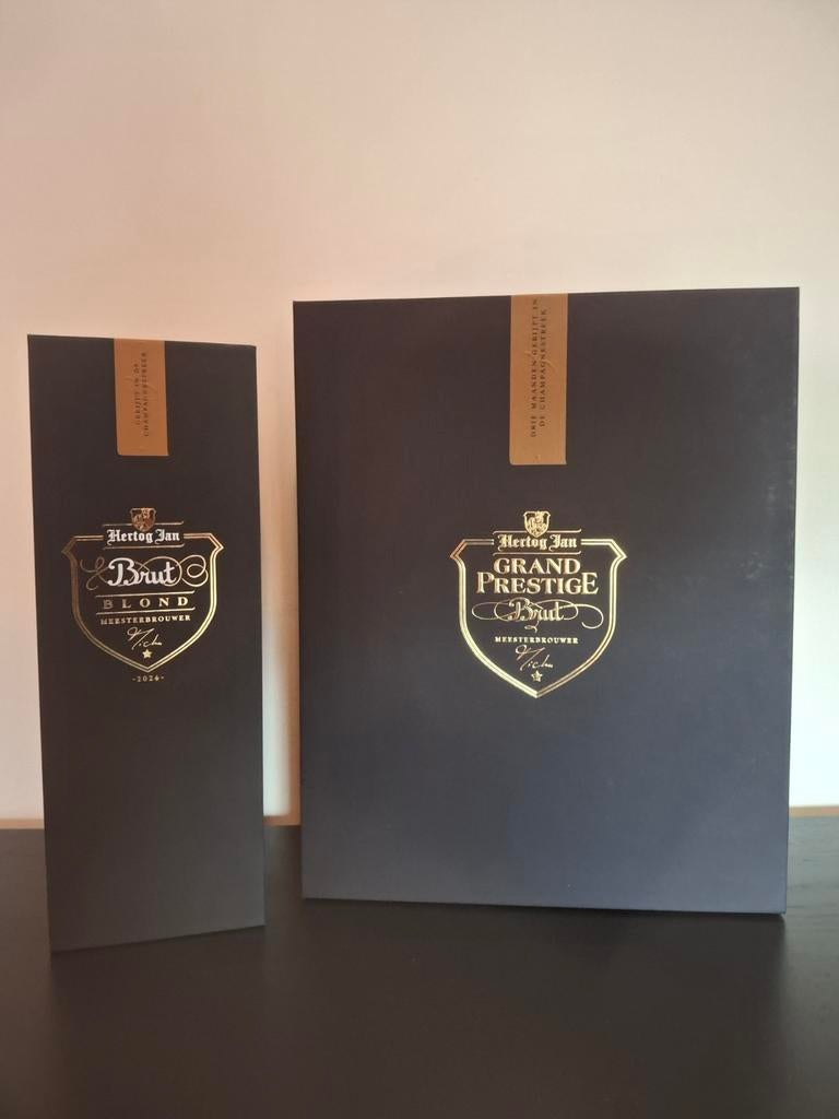 Duke Jan Grand Prestige Brut 2023 + Brut Blond 2024, Enlèvement, Hertog Jan
