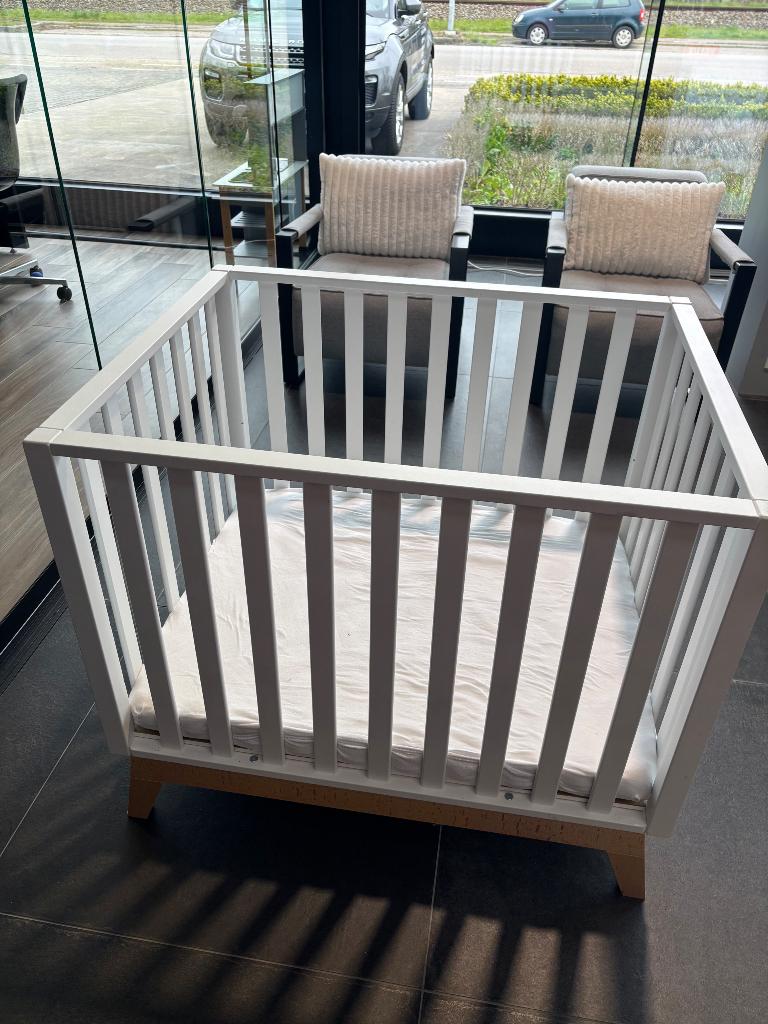 Pericles Park Malmö – wit, Enlèvement, Comme neuf, Rectangulaire, Réglable en hauteur