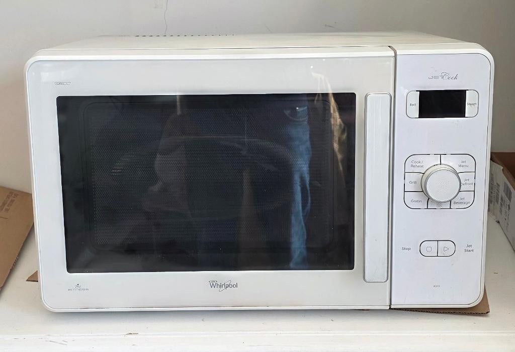 Whirlpool microgolfoven met grill, Elektronische apparatuur, Microgolfovens, Ophalen, Grill, Microgolfoven