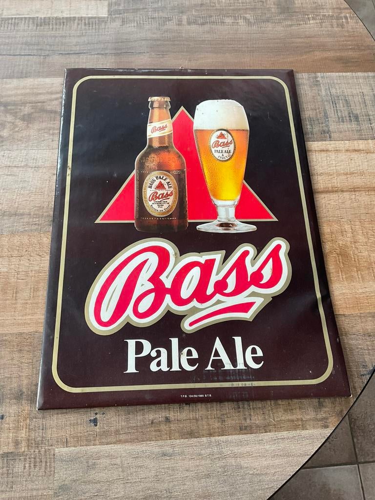 BASS Pale Ale, Verzamelen, Ophalen, Gebruikt, Reclamebord