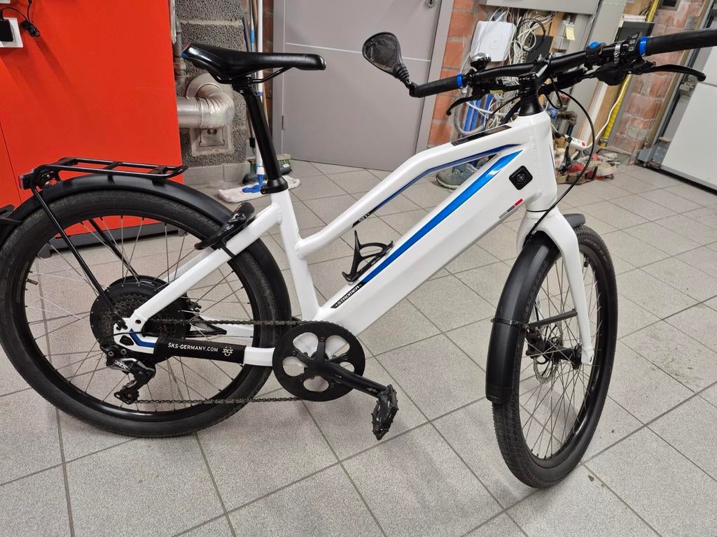 Stromer St1x comfort 2018 - 17" White - 10.000 km, Fietsen en Brommers, Ophalen, Stromer