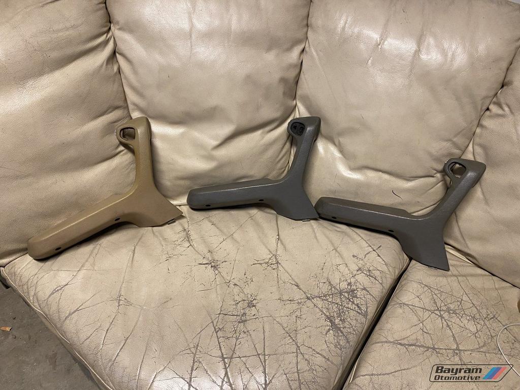 Bmw E30 hendel deurpaneel handgreep beige grijs 3-serie hand, Auto-onderdelen, Interieur en Bekleding, BMW, Gebruikt, Ophalen of Verzenden