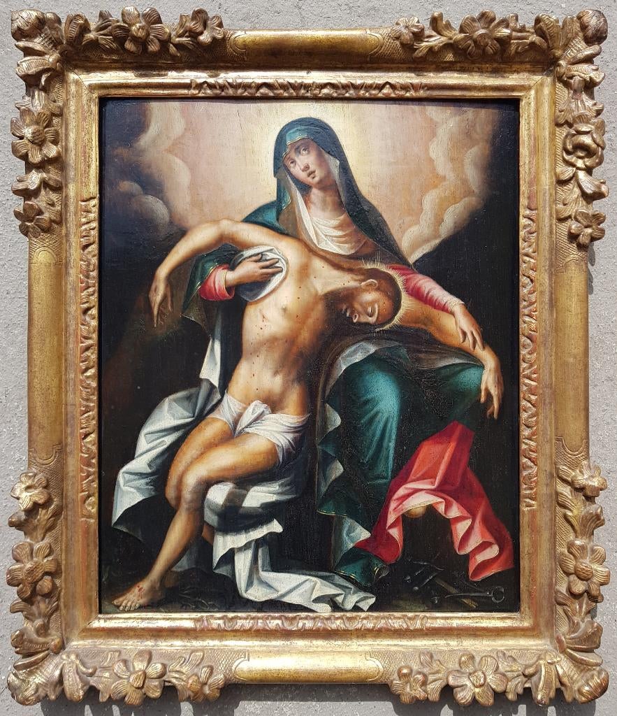 Tableau 1600 - école flamande - vierge / pieta, Envoi