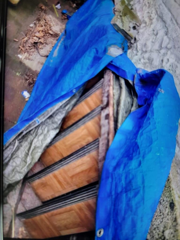 Escalier de chantier