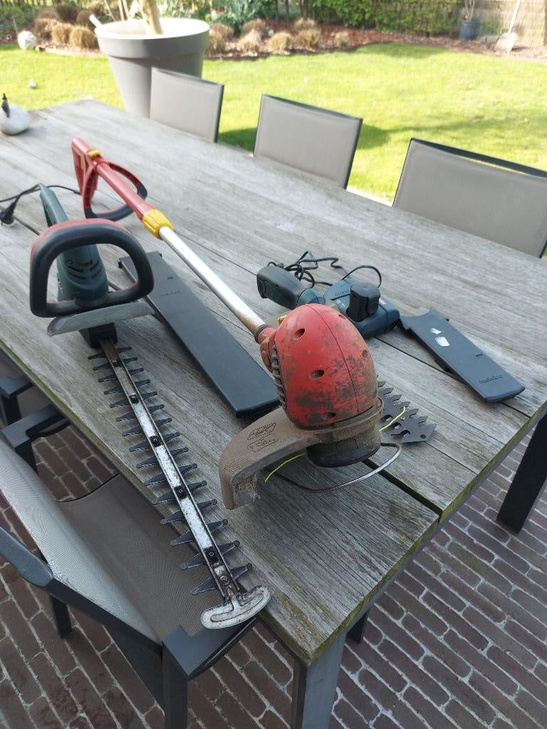 heggenschaar, Enlèvement, Utilisé