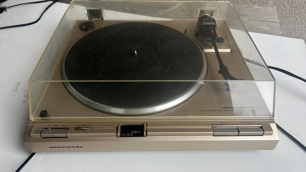 Marantz tt 221 platenspeler, Ophalen, Zo goed als nieuw, Platenspeler