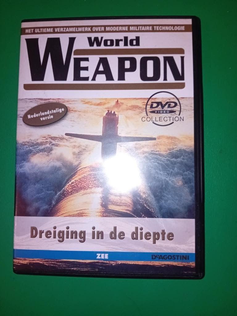 dvd world weapon, Cd's en Dvd's, Dvd's | Documentaire en Educatief, Vanaf 16 jaar, Ophalen of Verzenden, Zo goed als nieuw, Oorlog of Misdaad