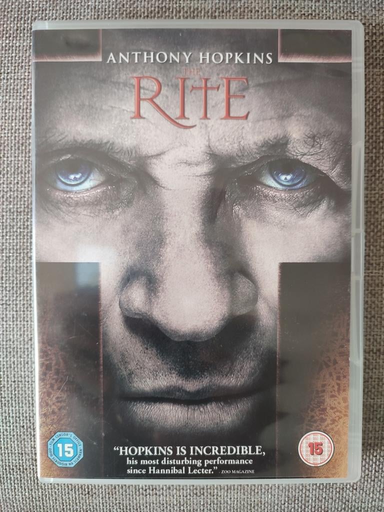 DVD : THE RITE (ANTHONY HOPKINS - nederl. en franse ondert.), Ophalen of Verzenden, Zo goed als nieuw