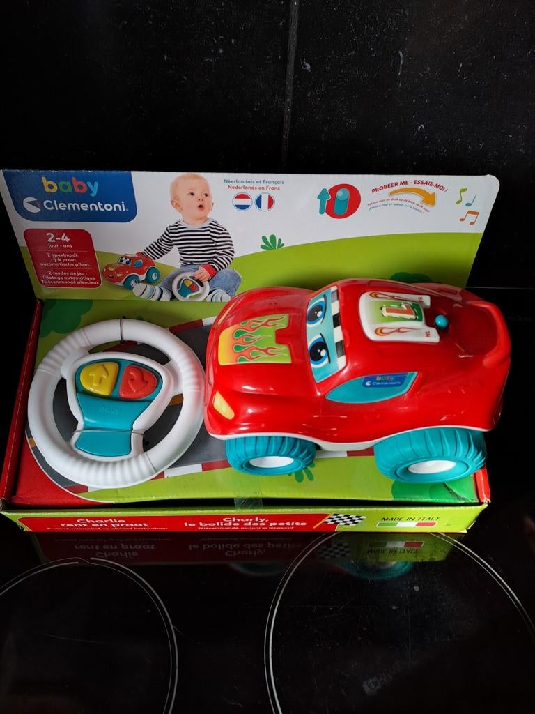 Nieuwe auto Charlie baby clementoni te koop, Kinderen en Baby's, Ophalen