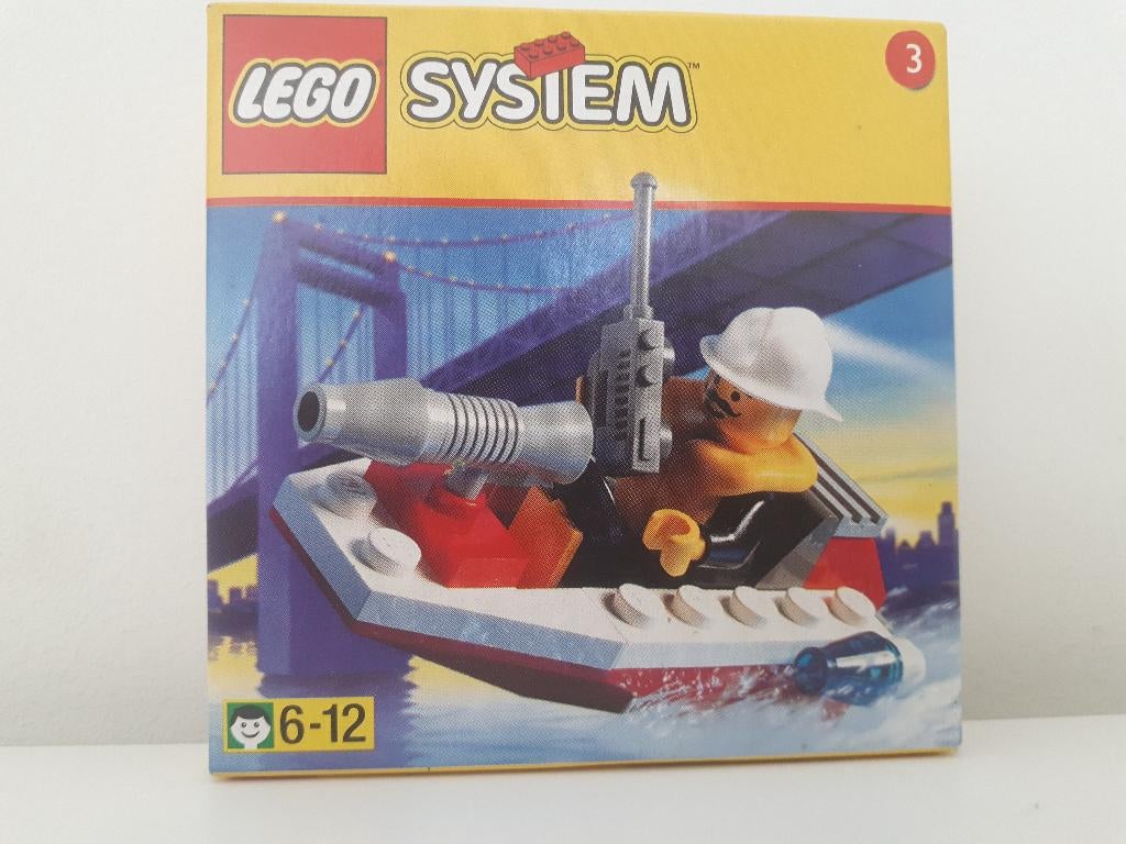 Lego System 1248 Fire boat, Ophalen of Verzenden, Nieuw, Complete set, Lego