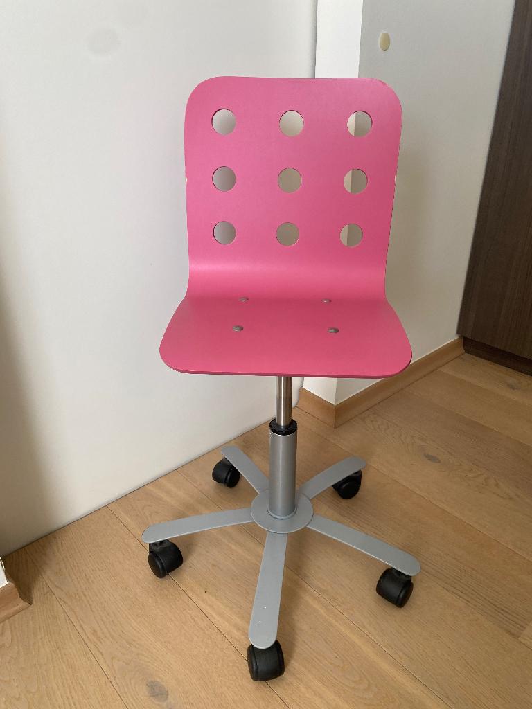 Roze bureaustoel, Ophalen, Gebruikt, Roze, Bureaustoel