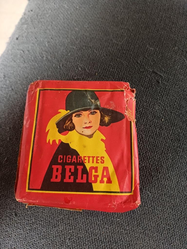 Ancien paquet cigarette Belga Vander Elst, Enlèvement