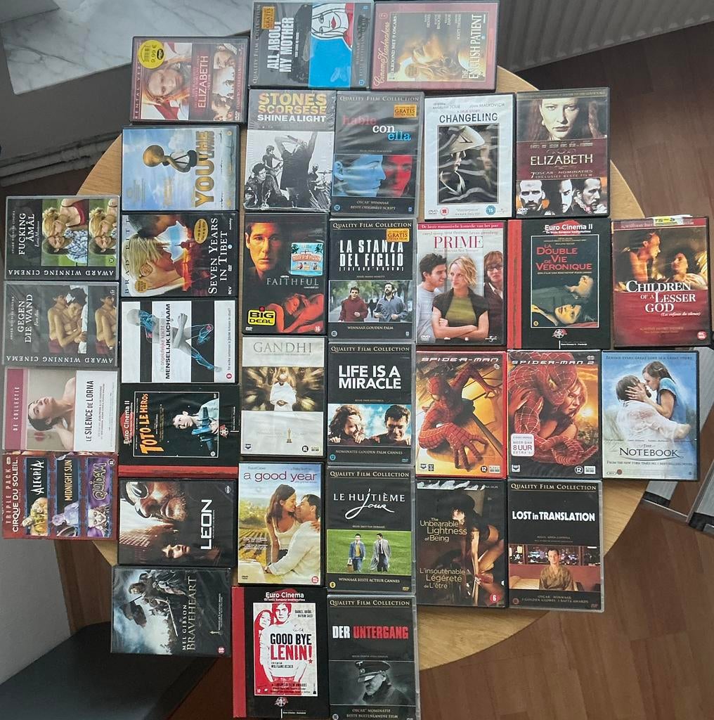 Verzameling kwaliteitsfilms, Cd's en Dvd's, Dvd's | Overige Dvd's, Zo goed als nieuw, Ophalen