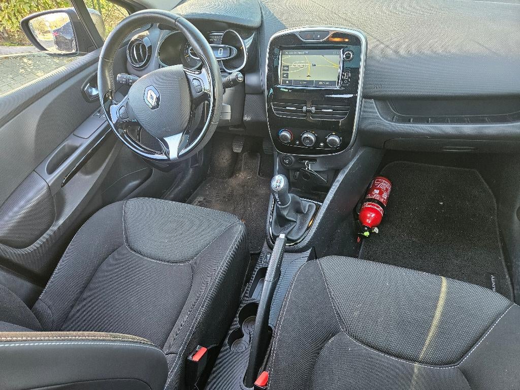 Renault Clio 1.2I ️AIRCO  GPS  COMPLEET LOGBOEK, Auto's, Renault, Voorwielaandrijving, Euro 5, Stof, Zwart