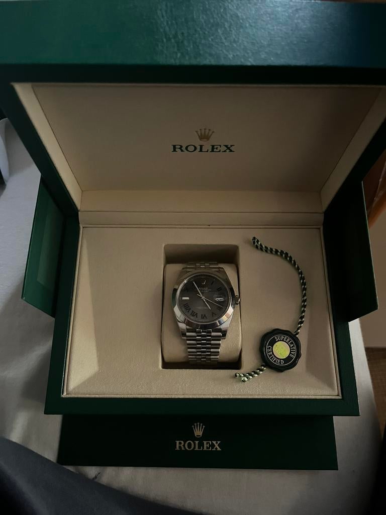 Rolex datejust2025, Ophalen of Verzenden, Zo goed als nieuw, Rolex