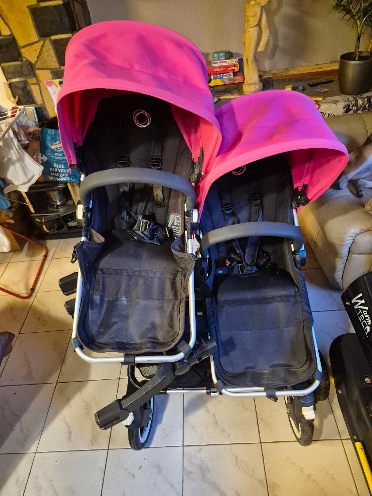 Poussette jumeaux  Bugaboo donkey, Enfants & Bébés, Enlèvement, Comme neuf, Autres marques, Modèle duo