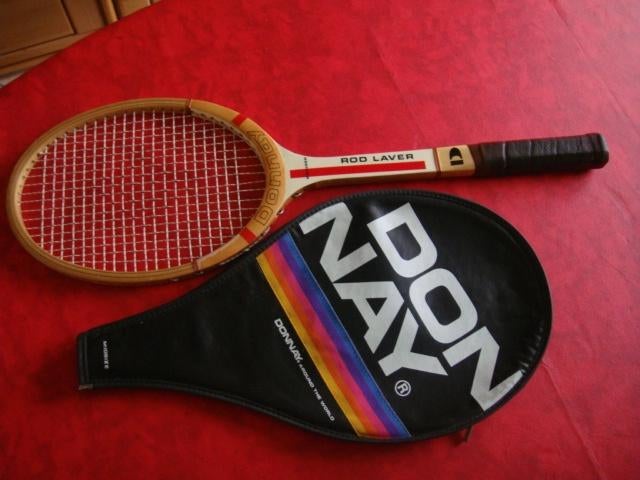 Raquette de tennis Donnay: Rod Laver. Vintage. N 2, Ophalen of Verzenden, Gebruikt, Racket, Overige merken