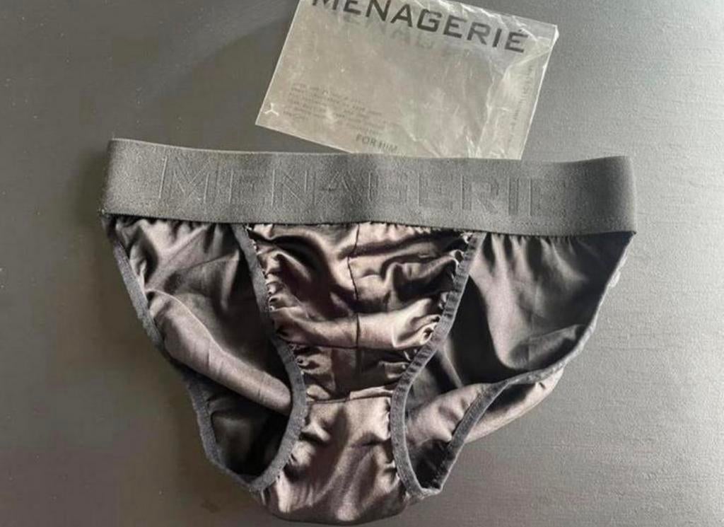 Satijn Tanga / Sport slip heren, Kleding | Heren, Ondergoed, Verzenden, Zwart, Slip