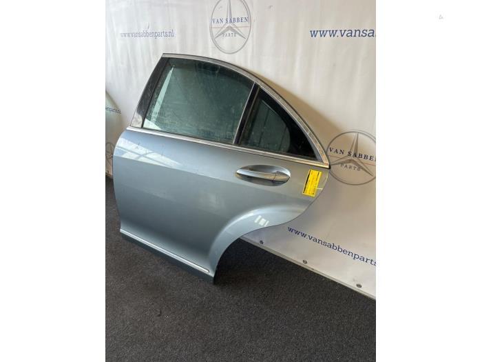 Portière 4portes arrière gauche d'un Mercedes S-Klasse (XX, -, 3 mois de garantie, Utilisé, Porte