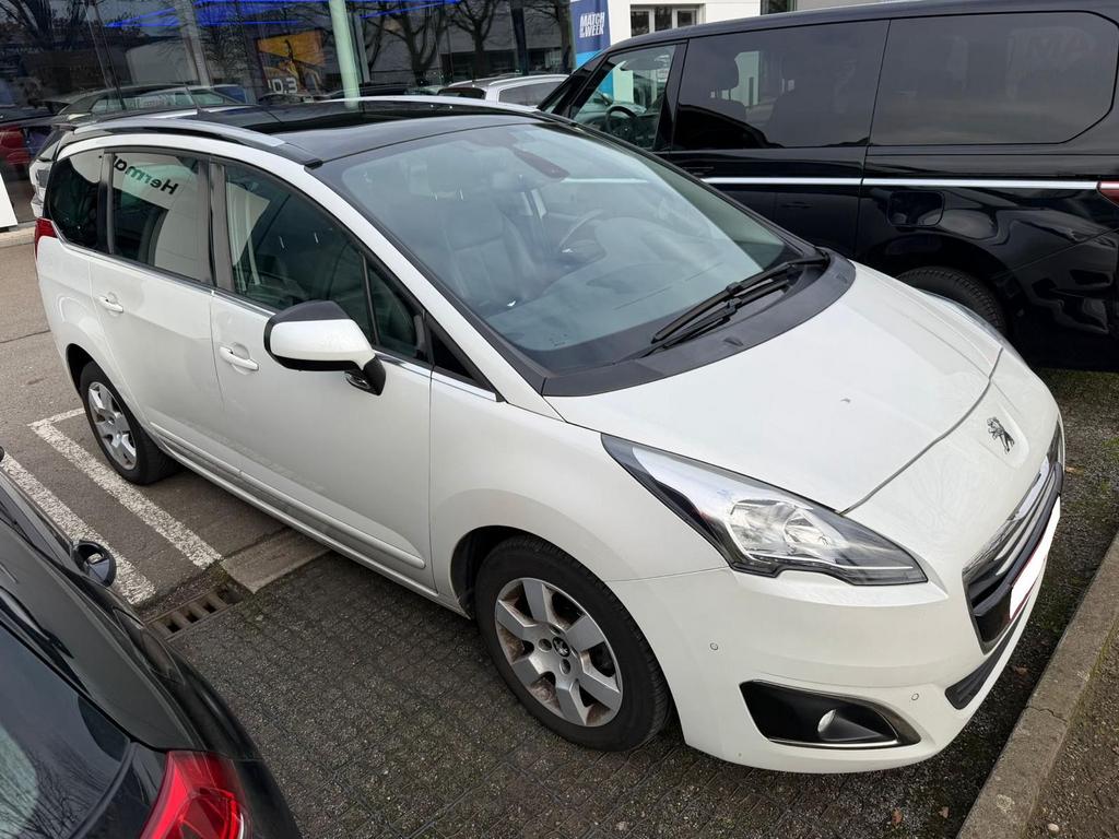 Peugeot 5008 1.6 hdi Aut. 150000 km 5 pl 02/2014, Autos, Cuir, Euro 5, Achat, Electronic Stability Program (ESP)