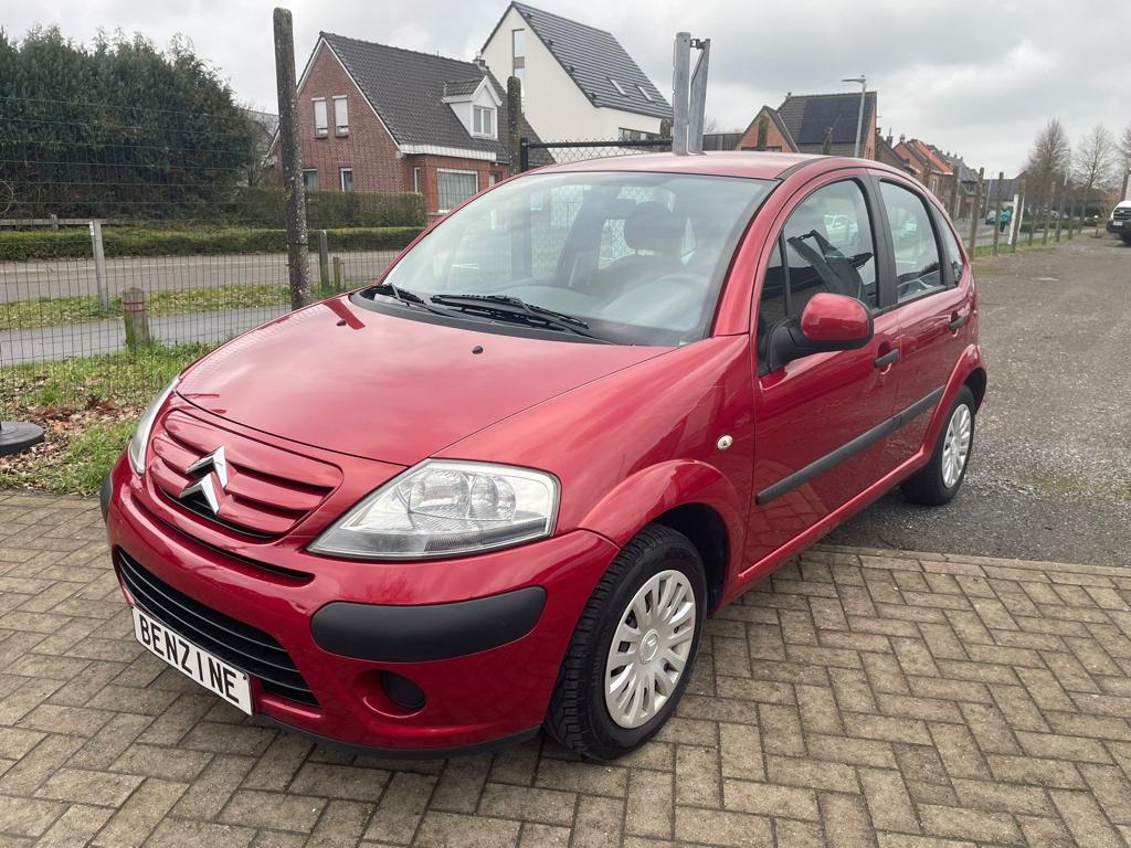 Citroen C3 1.1 benzine van 01/2010 met 65000km!AL GEKEURD, Autos, Rouge, Essai à domicile, Achat, Entreprise
