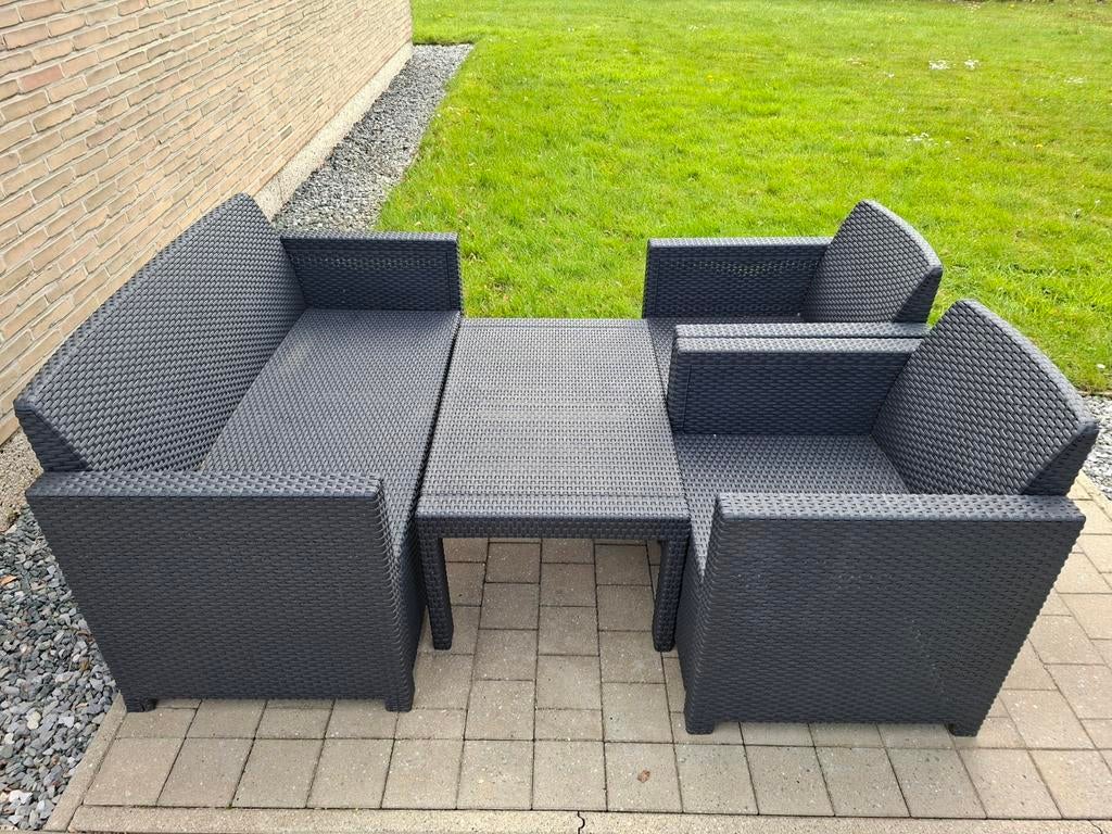 Chaises de jardin avec table allibert, Jardin & Terrasse, Enlèvement