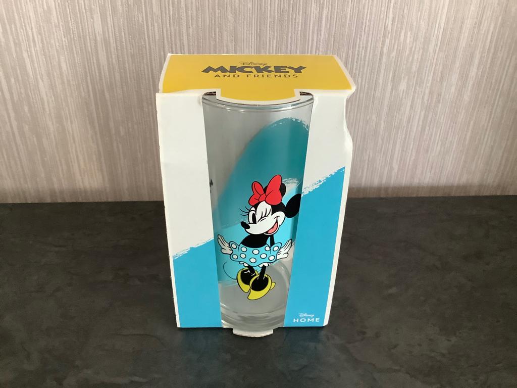 Disney Minnie Mouse waterglas (Nieuw) (14 cm), Verzamelen, Ophalen of Verzenden, Overige figuren, Nieuw, Servies