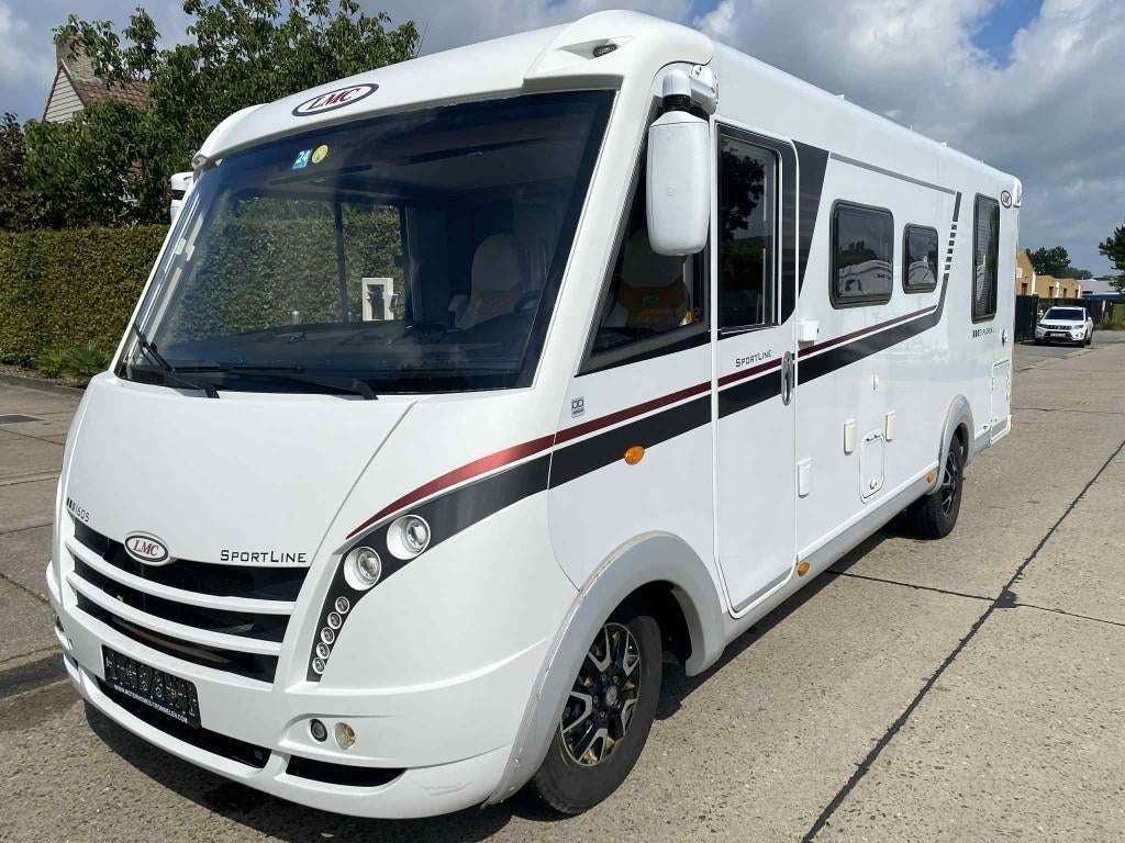 Lmc Explorer I605 Sportline, Caravans en Kamperen, Integraal, Ringverwarming, Fiat, Fietsendrager