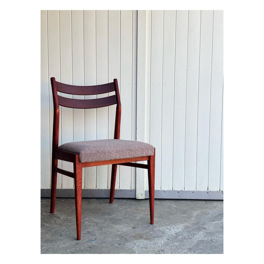 Vintage set (4) eetkamerstoelen | 1970s, Enlèvement ou Envoi