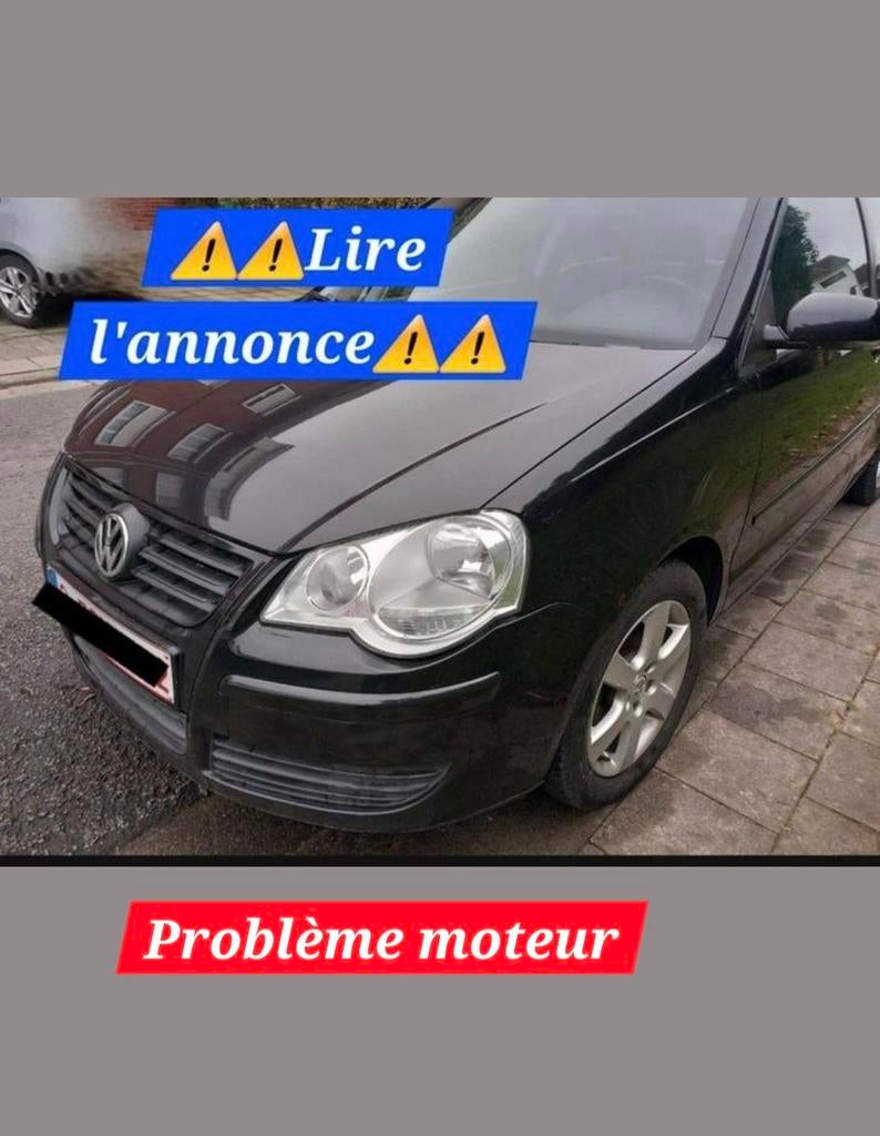 Polo 1.2 essence( Problème moteur ) (Bien lire l’annonce), Autos, Achat, Boîte manuelle, 5 places, Particulier