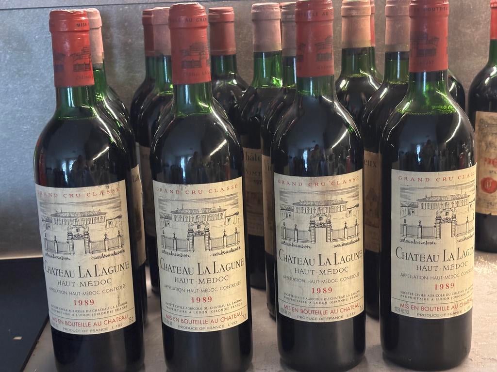 Château La Lagune 1989, Collections, Vins, Comme neuf, Pleine, Enlèvement ou Envoi