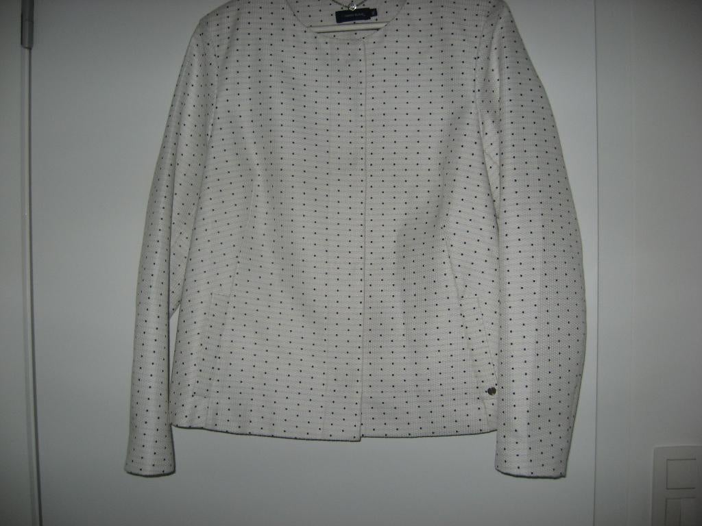 Jasje dames maat 46 TERRE BLEUE, Terre Bleue, Wit, Maat 46/48 (XL) of groter, Ophalen of Verzenden