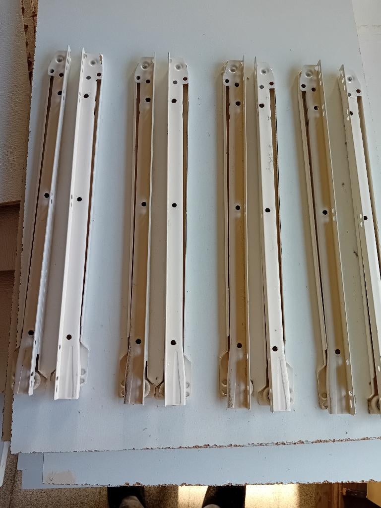 Handvatjes en schuifgeleiders, Maison & Meubles, Enlèvement, Comme neuf