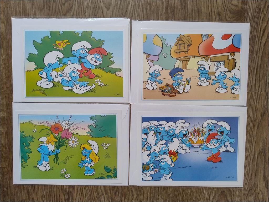 Postogram de Smurfen 1998, Postzegels en Munten, Ophalen of Verzenden