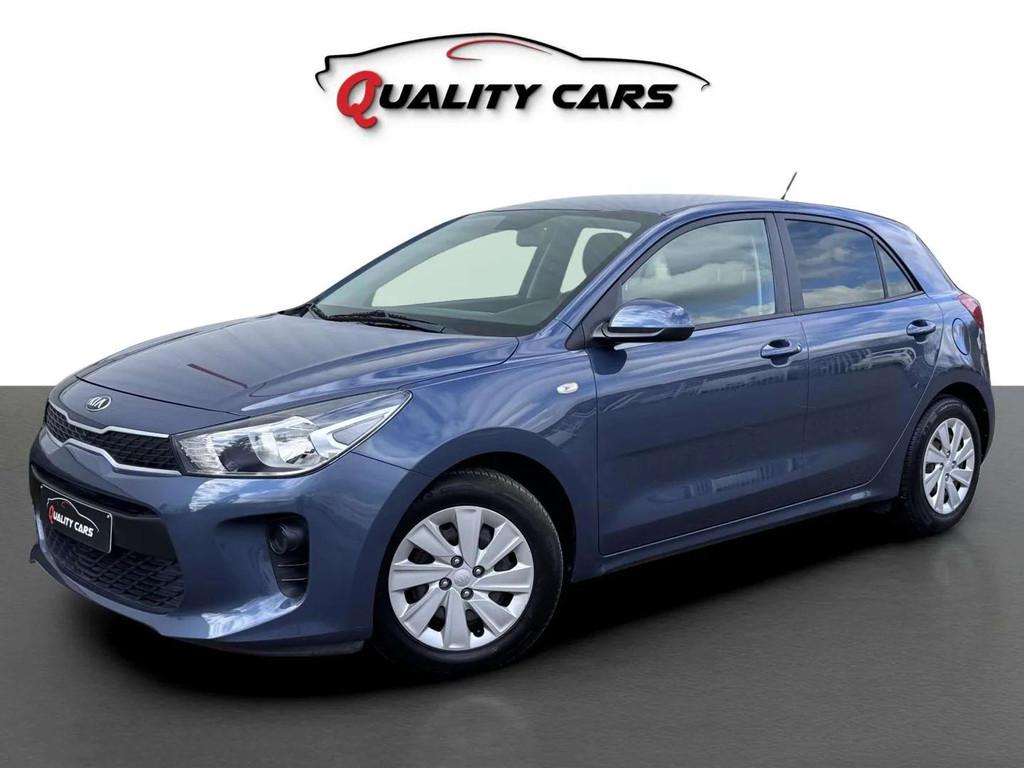 Kia Rio 1.2i | 99.000 KM | CarPlay | Camera | Garantie, Auto's, Kia, Stof, Gebruikt, 4 cilinders, Bedrijf