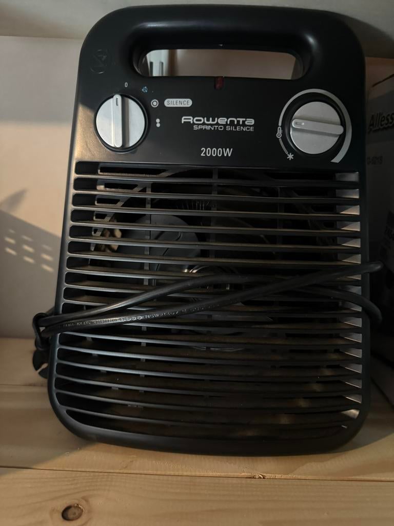 Verwarmingstoestel rowenta, Ophalen, Gebruikt