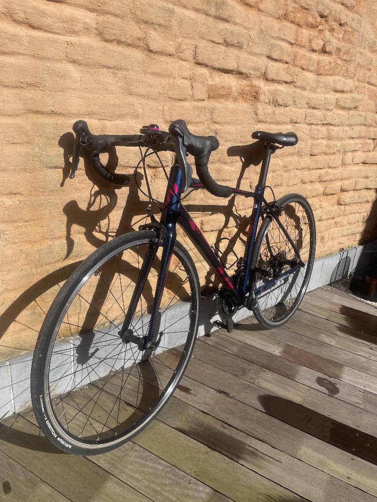 Koersfiets dames Liv, Fietsen en Brommers, 53 tot 56 cm, Ophalen, Gebruikt, Giant