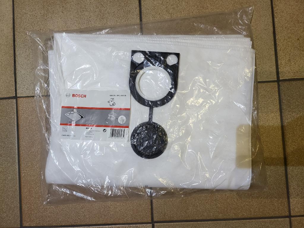 Sacs à l'aspirateur (5pcs) Bosch PRO (Bosch, Hitachi, Spit, Bricolage & Construction, Enlèvement ou Envoi, Neuf