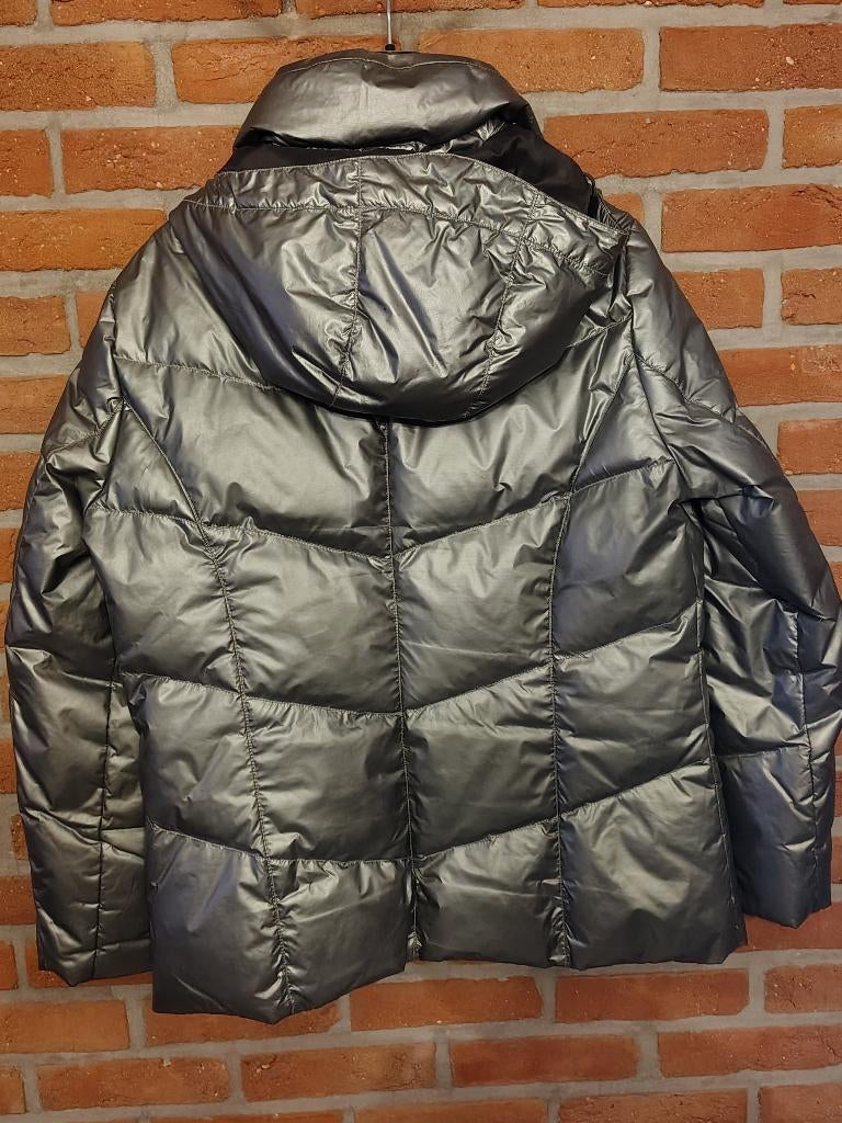 Jas metallic esprit, Kleding | Dames, Ophalen, Beige, Maat 42/44 (L), Zo goed als nieuw