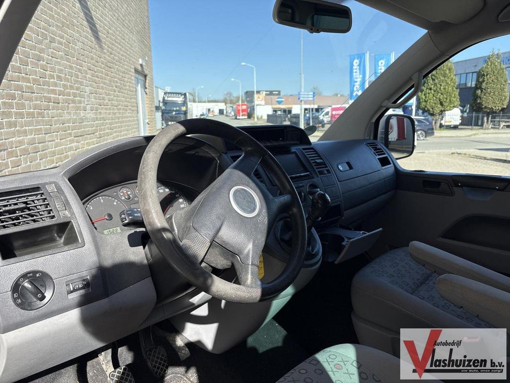 Volkswagen Transporter 2.5 TDI 300 Trendline Dubbel Cabine |, Autos, Camionnettes & Utilitaires, Argent ou Gris, Achat, Entreprise