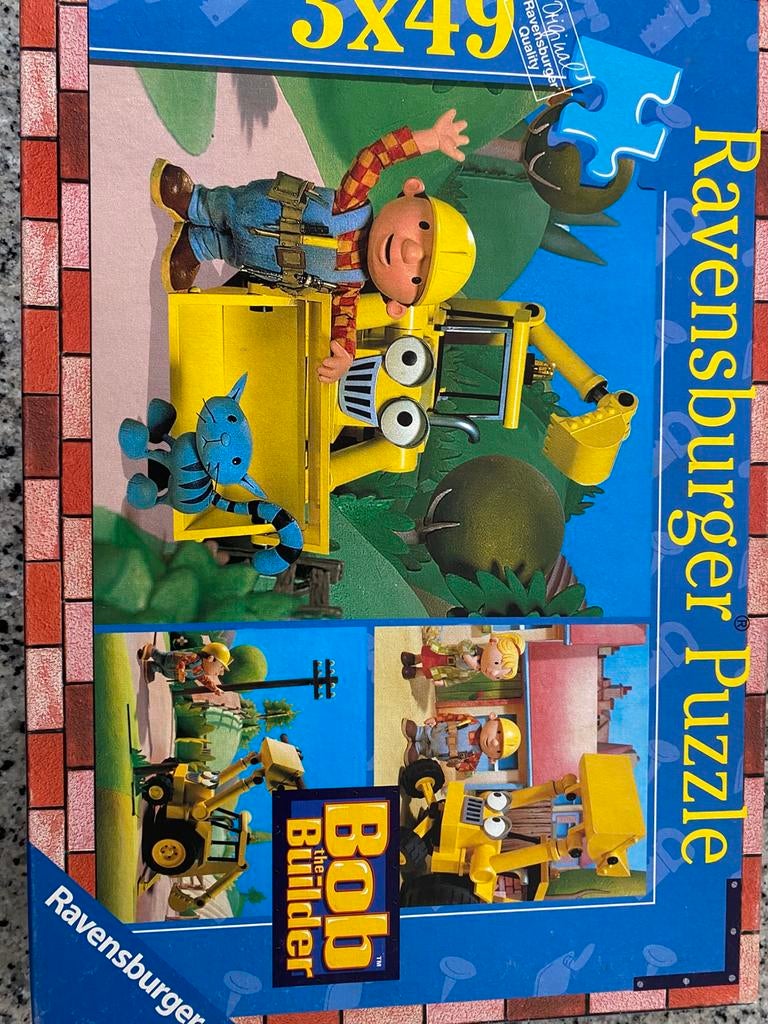 Ravensburger - bob de bouwer, Ophalen, Zo goed als nieuw