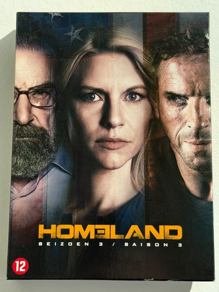 Homeland - Seizoen 3 (DVD), Cd's en Dvd's, Gebruikt, Boxset, Ophalen of Verzenden, Vanaf 12 jaar