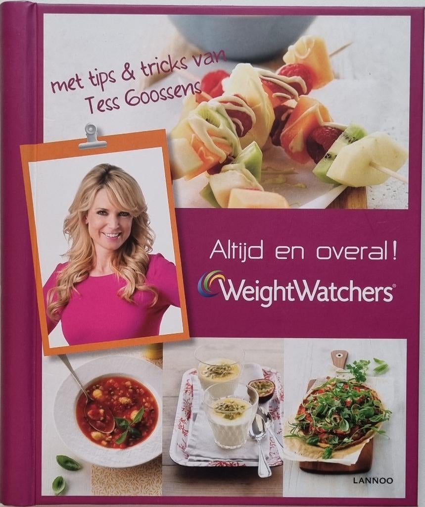 Altijd en overal! WeightWatchers - Sofie Vanherpe, Tess Goos, Boeken, Kookboeken, Tess Goossens, Nieuw, Gezond koken, Tapas, Hapjes en Dim Sum