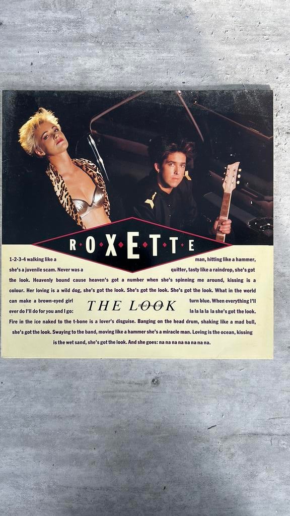 LP Roxette The Look, Ophalen of Verzenden, Gebruikt
